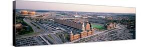 Aerial View of a Baseball Field, Baltimore, Maryland, USA-null-Stretched Canvas