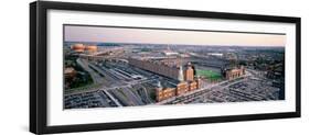 Aerial View of a Baseball Field, Baltimore, Maryland, USA-null-Framed Photographic Print