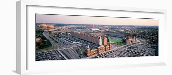 Aerial View of a Baseball Field, Baltimore, Maryland, USA-null-Framed Photographic Print