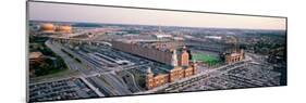 Aerial View of a Baseball Field, Baltimore, Maryland, USA-null-Mounted Photographic Print