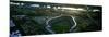 Aerial view of a baseball stadium, Yankee Stadium, New York City, New York State, USA-null-Mounted Photographic Print