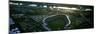 Aerial view of a baseball stadium, Yankee Stadium, New York City, New York State, USA-null-Mounted Photographic Print