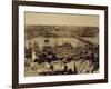 Aerial View of a Bridge over the Bosporus in Istanbul-null-Framed Photographic Print