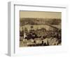 Aerial View of a Bridge over the Bosporus in Istanbul-null-Framed Photographic Print