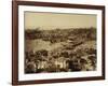 Aerial View of a Bridge over the Bosporus in Istanbul-null-Framed Photographic Print