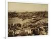 Aerial View of a Bridge over the Bosporus in Istanbul-null-Framed Photographic Print