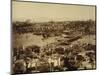 Aerial View of a Bridge over the Bosporus in Istanbul-null-Mounted Photographic Print