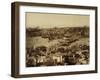 Aerial View of a Bridge over the Bosporus in Istanbul-null-Framed Photographic Print