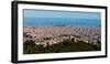 Aerial View of a City, Barcelona, Catalonia, Spain-null-Framed Photographic Print