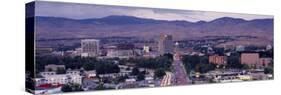 Aerial View of a City, Boise, Idaho, USA-null-Stretched Canvas