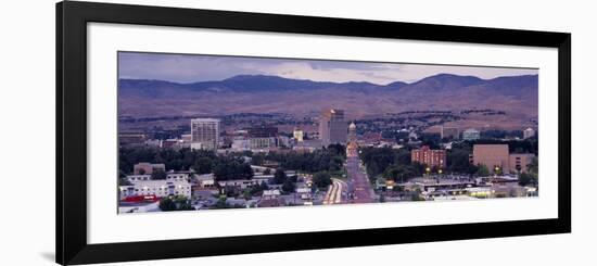 Aerial View of a City, Boise, Idaho, USA-null-Framed Photographic Print