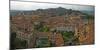 Aerial view of a city, Citta alta, Bergamo, Lombardy, Italy-null-Mounted Photographic Print