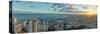 Aerial view of a city, Havana, Cuba-null-Stretched Canvas