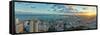 Aerial view of a city, Havana, Cuba-null-Framed Stretched Canvas