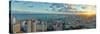 Aerial view of a city, Havana, Cuba-null-Stretched Canvas