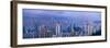 Aerial View of a City, Hong Kong, China-null-Framed Photographic Print