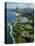 Aerial View of a City, Lake Shore Drive, Lake Michigan, Chicago, Cook County, Illinois, USA-null-Stretched Canvas