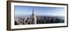 Aerial View of a Cityscape, Empire State Building, Manhattan, New York City, New York State, USA-null-Framed Photographic Print