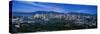 Aerial View of a Cityscape, Vancouver, British Columbia, Canada-null-Stretched Canvas