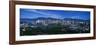 Aerial View of a Cityscape, Vancouver, British Columbia, Canada-null-Framed Photographic Print