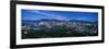Aerial View of a Cityscape, Vancouver, British Columbia, Canada-null-Framed Photographic Print