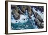 Aerial View of a Coast, Point Lobos State Reserve, Monterey County, California, USA-null-Framed Photographic Print