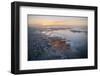 Aerial view of a commercial dock, Long Beach, City Of Los Angeles, Los Angeles County, Californi...-Panoramic Images-Framed Photographic Print