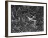 Aerial View of a Dc-4 Passenger Plane in Flight over Manhattan-Margaret Bourke-White-Framed Photographic Print