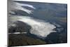 Aerial view of a glacial landscape-Natalie Tepper-Mounted Photo