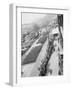 Aerial View of a Military Parade-null-Framed Photographic Print