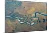 Aerial View of a River in Katmai National Park-Robert Haasmann-Mounted Photographic Print