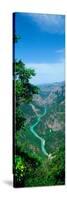 Aerial View of a River, Verdon Gorge, Alpes-De-Haute-Provence, Provence-Alpes-Cote D'Azur, France-null-Stretched Canvas