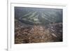 Aerial View of a Slum on the Outskirts of Nairobi, Kenya, East Africa, Africa-James Morgan-Framed Photographic Print