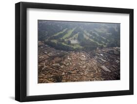 Aerial View of a Slum on the Outskirts of Nairobi, Kenya, East Africa, Africa-James Morgan-Framed Photographic Print