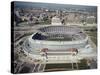 Aerial View of a Stadium, Soldier Field, Chicago, Illinois, USA-null-Stretched Canvas