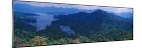Aerial View of a Valley, Kao Sok National Park, Surat Thani Province, Thailand-null-Mounted Photographic Print