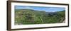 Aerial view of a valley, Rincon Seco Mirador, Cuenca, Castilla-La Mancha, Spain-null-Framed Photographic Print