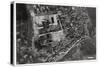 Aerial View of a Village, Egypt, 1931-null-Stretched Canvas