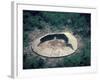 Aerial View of a Yanomami Yano Near Tooto Tobi, Brazil, South America-Robin Hanbury-tenison-Framed Photographic Print