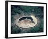 Aerial View of a Yanomami Yano Near Tooto Tobi, Brazil, South America-Robin Hanbury-tenison-Framed Photographic Print