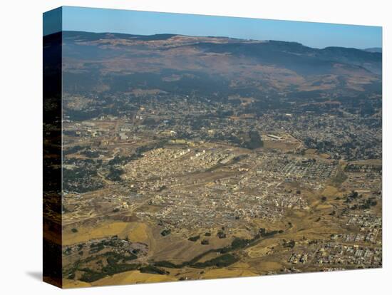 Aerial View of Addis Ababa, Ethiopia, Africa-null-Stretched Canvas