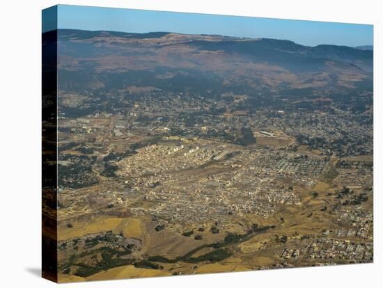 Aerial View of Addis Ababa, Ethiopia, Africa-null-Stretched Canvas