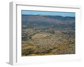 Aerial View of Addis Ababa, Ethiopia, Africa-null-Framed Photographic Print