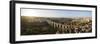 Aerial view of Águas Livres Aqueduct (Aqueduct of the Free Waters), Lisbon, Portugal, Europe-Panoramic Images-Framed Photographic Print