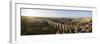 Aerial view of Águas Livres Aqueduct (Aqueduct of the Free Waters), Lisbon, Portugal, Europe-Panoramic Images-Framed Photographic Print
