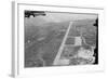 Aerial View of Airstrip and Air Force Base-null-Framed Photographic Print
