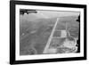 Aerial View of Airstrip and Air Force Base-null-Framed Photographic Print