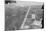 Aerial View of Airstrip and Air Force Base-null-Mounted Photographic Print