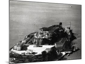 Aerial View of Alcatraz Island-null-Mounted Photographic Print