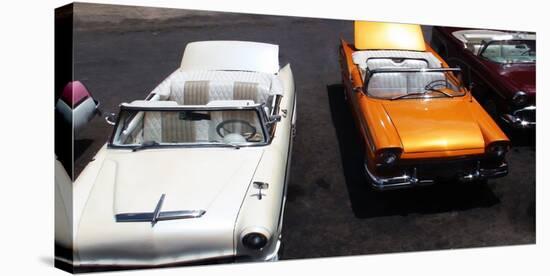 Aerial View of American Classic Cars Convertibles-LIVINUS-Stretched Canvas